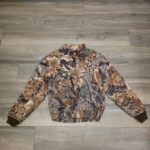 Pella Rugged Outdoor Clothing Vintage Camo Jacket